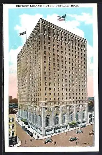 AK Detroit, MI, Detroit-Leland Hotel