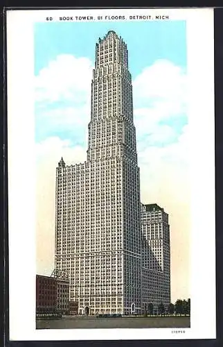 AK Detroit, MI, Book Tower