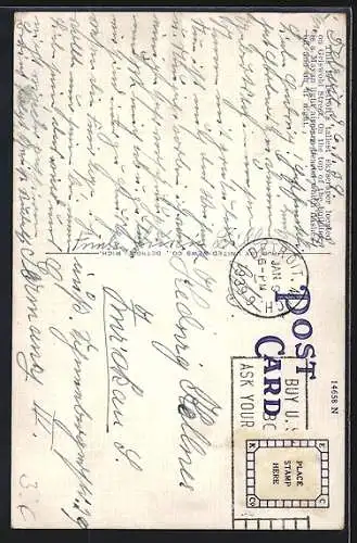 AK Detroit, MI, Penobscot Building at Night