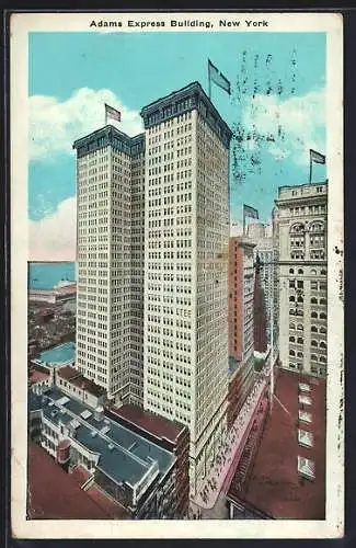 AK New York, NY, Adams Express Building