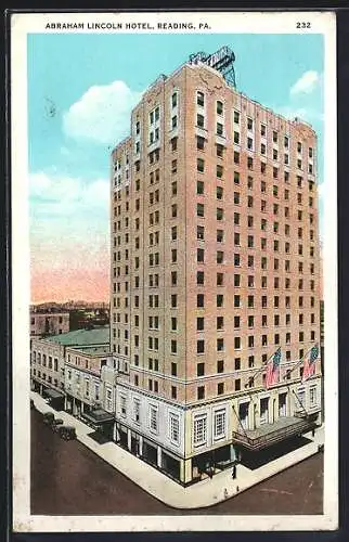 AK Reading, PA, Abraham Lincoln Hotel