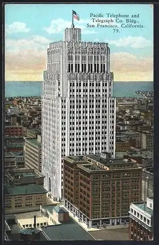 AK San Francisco, CA, Pacific Telephone and Telegraph Co. Bldg.