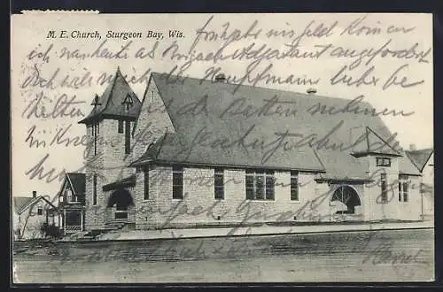 AK Sturgeon Bay, WI, M. E. Church
