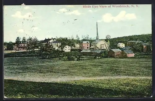 AK Woodstock, NY, Birds Eye View
