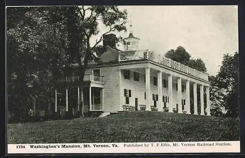 AK Mt. Vernon, VA, Washington`s Mansion
