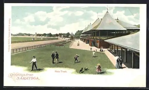 AK Saratoga, NY, Race Track