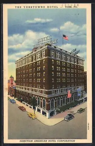 AK York, PA, The Yorktowne Hotel