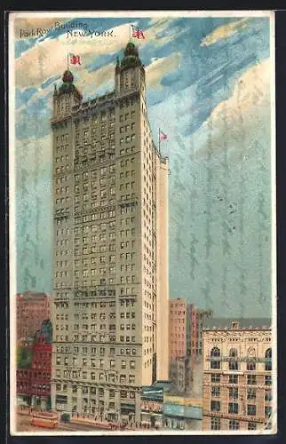 AK New York, NY, Park Row Building