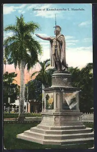 AK Honolulu, Statue of Kamehameha