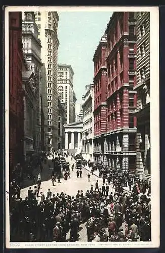 AK New York, NY, Broad Street and the Curb Brokers