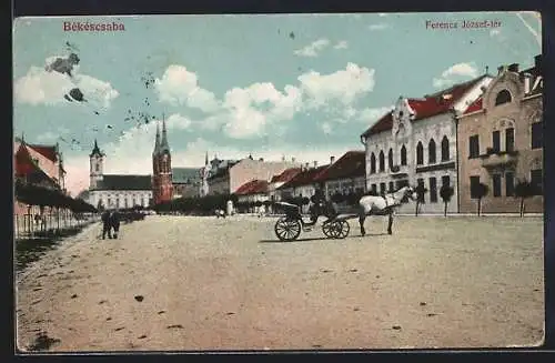 AK Békéscsaba, Ferencz József-tér