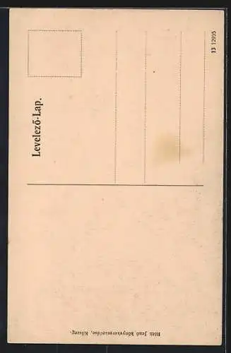 AK Mannersdorf an der Rabnitz, Liebing /Rendek, Templom