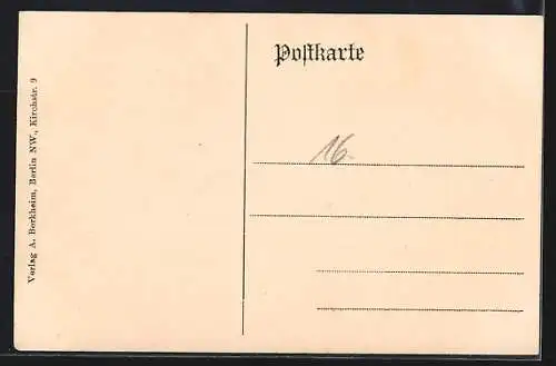 AK Berlin, Musiker-Vereins-Haus, Börsensaal, Kaiser Wilhelmstrasse 18
