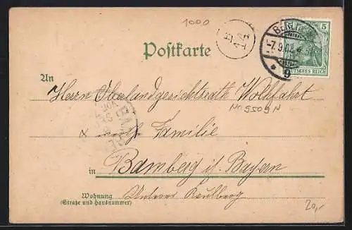 Lithographie Berlin, Cafe Bauer, Ecke Friedrichstrasse & Unter den Linden