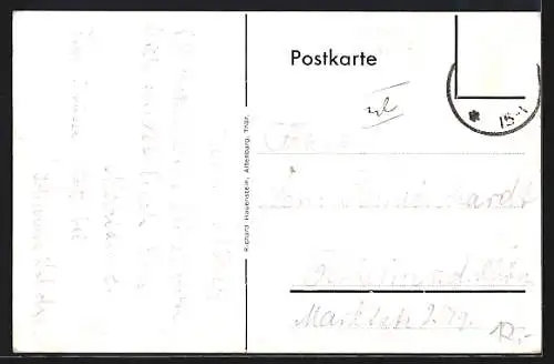AK Kohren, Gasthaus Lindenvorwerk, Gondelstation, Badehaus