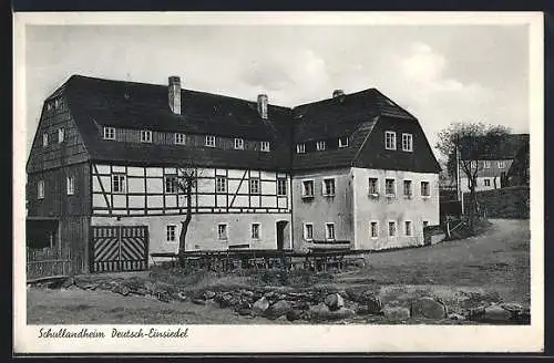 AK Deutsch-Einsiedel, Ansicht vom Schullandheim