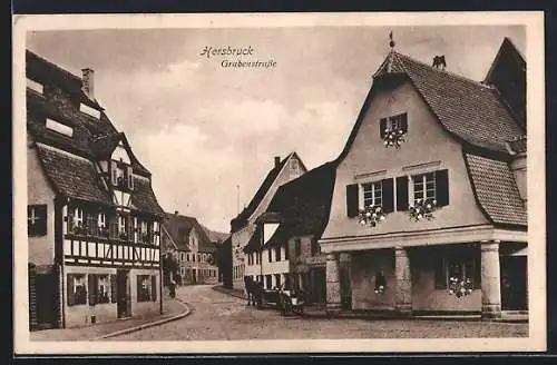 AK Hersbruck, Blick in die Grabenstrasse