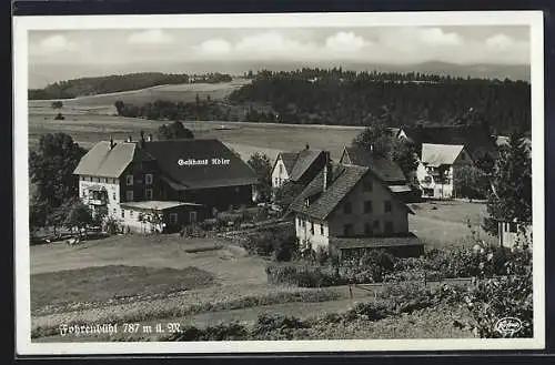 AK Fohrenbühl, Gasthaus zum Adler, Bes. I. Moosmann