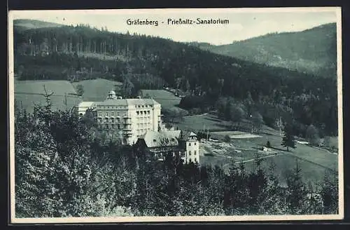 AK Gräfenberg, Blick auf das Priessnitz-Sanatorium