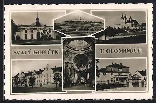 AK Svatý Kopecek u Olomouce, Basilika Maria Heimsuchung, Kircheninneres, Norbertinum