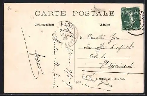 AK Vincennes, Quartier d`Artillerie, Manoeuvre des Pièces