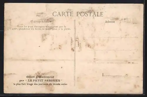 AK Scenes de Manoeuvres, Installation d`une pièce de Siège sur la plate-forme