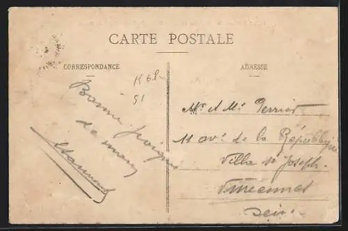 AK L`Artillerie de Campagne au Tir, Départ du Coup, Recul du Canon