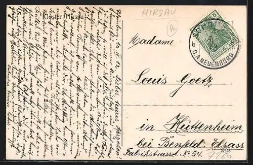 AK Hirsau, Partie am Kloster