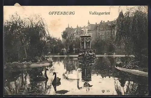 AK Offenburg, Volksgarten