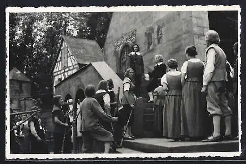 AK Reutlingen, Reutlinger Naturtheater-Die Weiber von Schorndorf