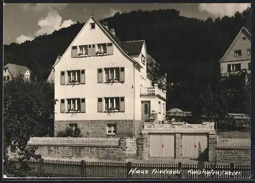 AK Karlshafen /Weser, Hotel Haus Friedebald