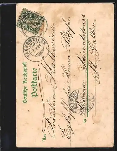 Künstler-AK Konstanz, Inneres Schnetzthor