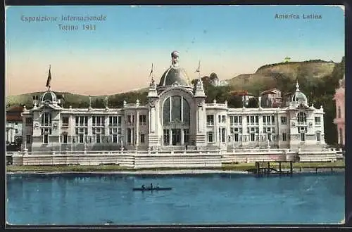 AK Torino, Esposizione Internationale 1911, America Latina