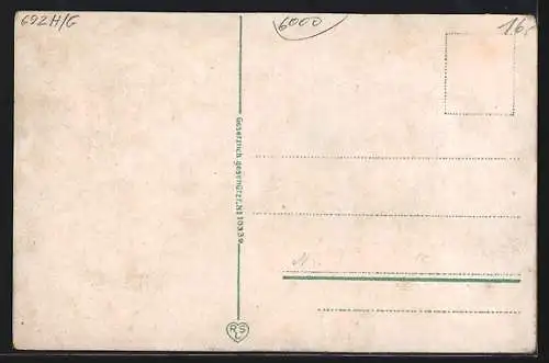 AK Frankfurt a. M., Internationale Messe, Blick v. Gewerbemesshaus a. d. Messgelände, Eingang z. Osthalle u. Festhalle