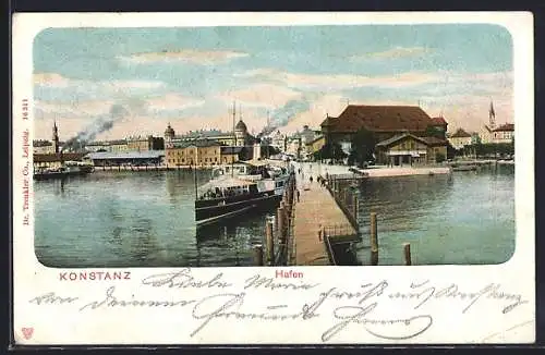 AK Konstanz, Partie am Hafen