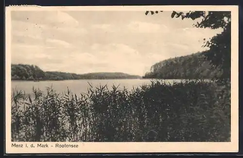 AK Menz i. d. Mark, Der Roofensee