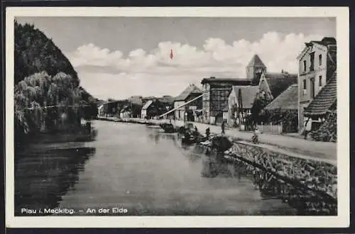 AK Plau i. Mecklbg., An der Elde