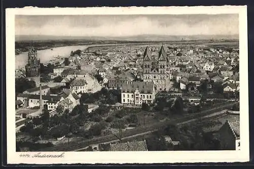 AK Andernach /Rhein, Teilansicht mit Strassenpartie