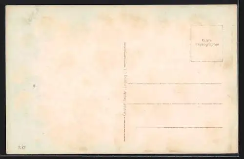 AK Augustusburg, Ortsansicht mit Schloss