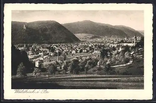 AK Waldkirch i. Br., Teilansicht mit Strassenpartie