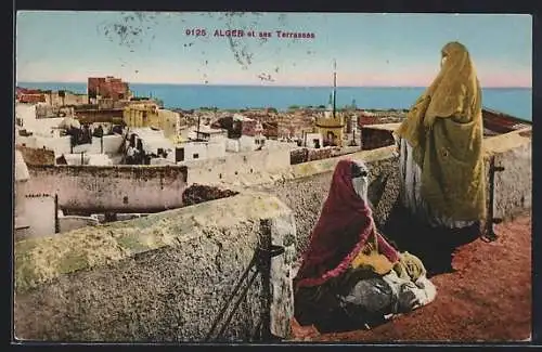 AK Alger, Vue générale et les Terrasses