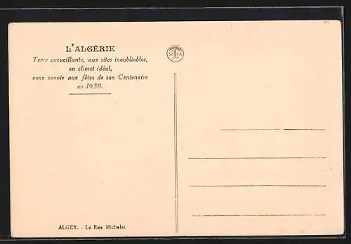 AK Alger, La Rue Michelet