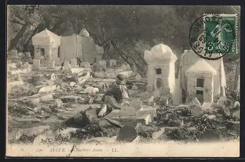 AK Alger, Cimetière Arabe