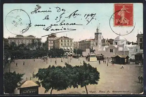 AK Alger, Place du Gouvernement