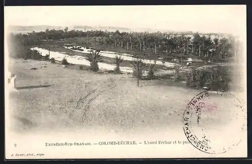 AK Colomb-Béchar, L`oued Béchar et le puits Maury