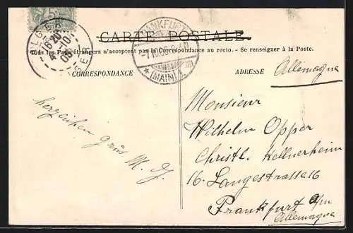 AK Alger, Le Port et la Casbah, Hafen, Dampfer, Lithographien- und Typographien-Geschäft Jourdan