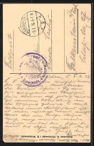 AK Warszawa, Kosciól Bernardynów