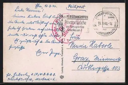 AK Frankfurt a. Main, Hauptbahnhof mit Strassenbahn