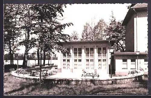 AK Kienbaum /Erkner, Internationales Gästehaus Kienbaum, Wintergarten