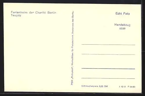 AK Bestensee, Erholungsheim der Humboldt-Universität (Charitè)